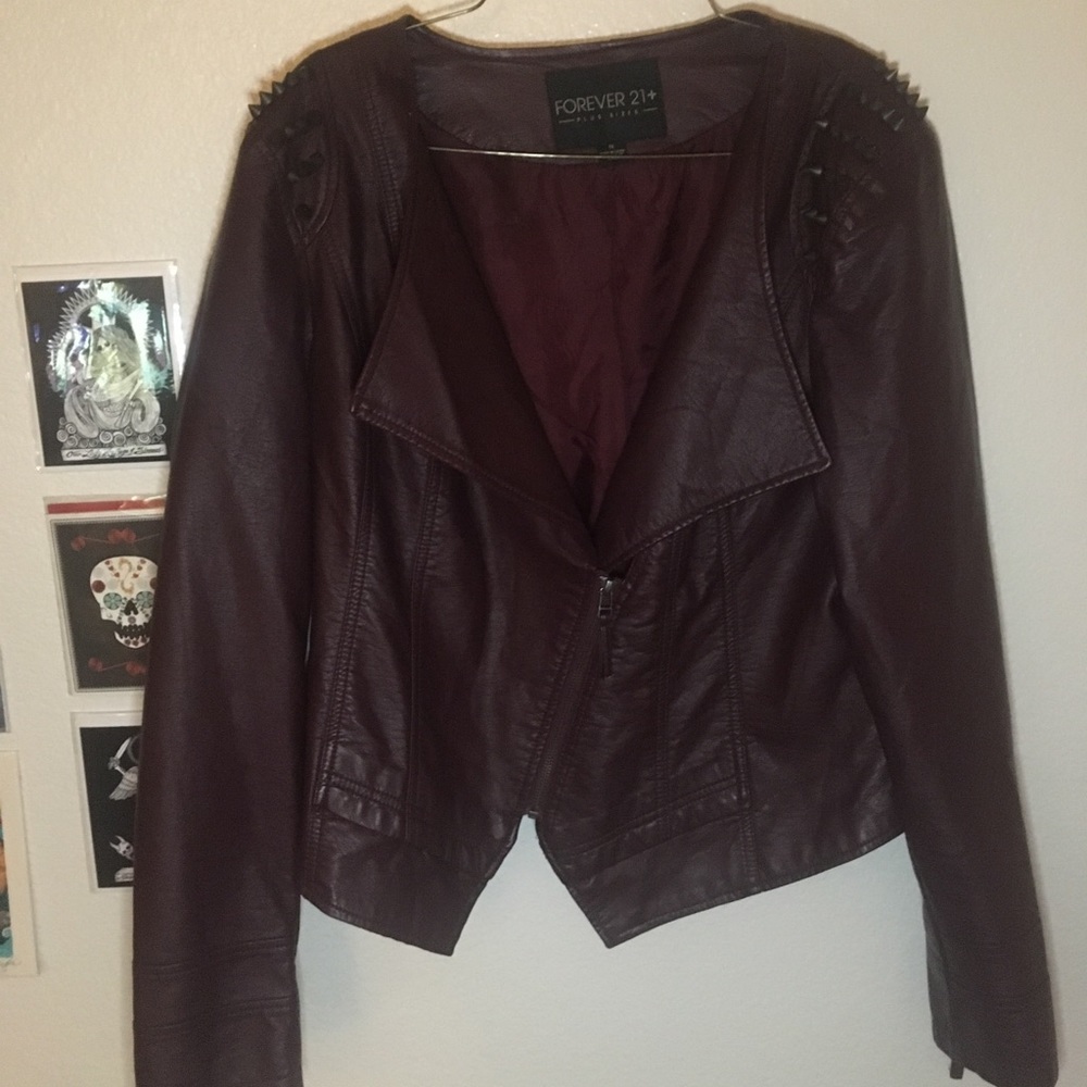 Maroon jacket
